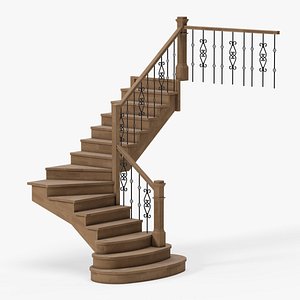 Stairs 3D model