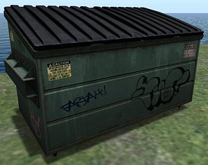 dumpster 3d model