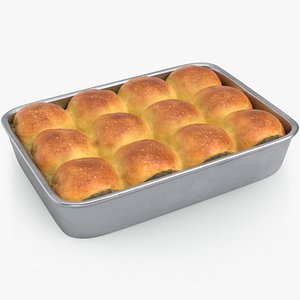 Soft Dinner Rolls Tray