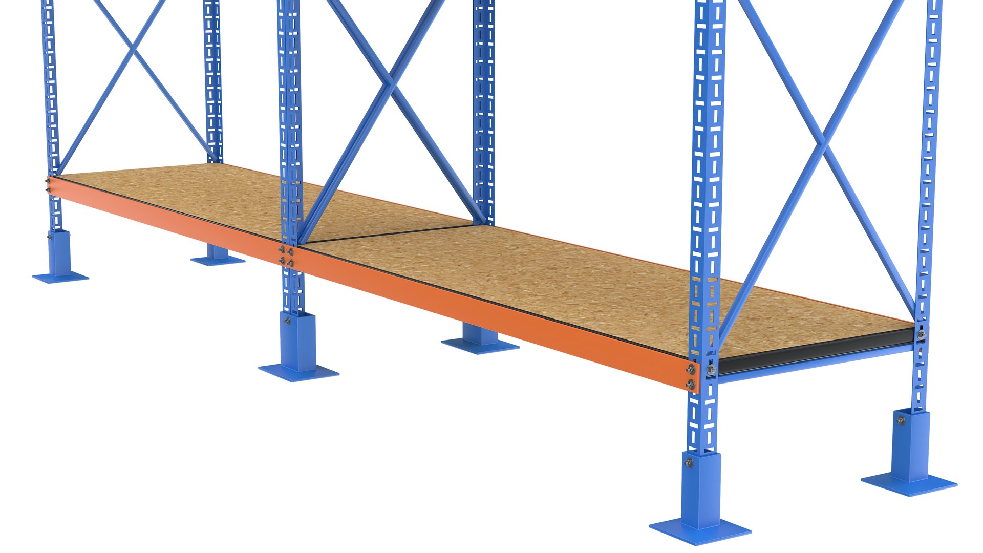 Detailed Warehouse Rack Model - TurboSquid 2348988