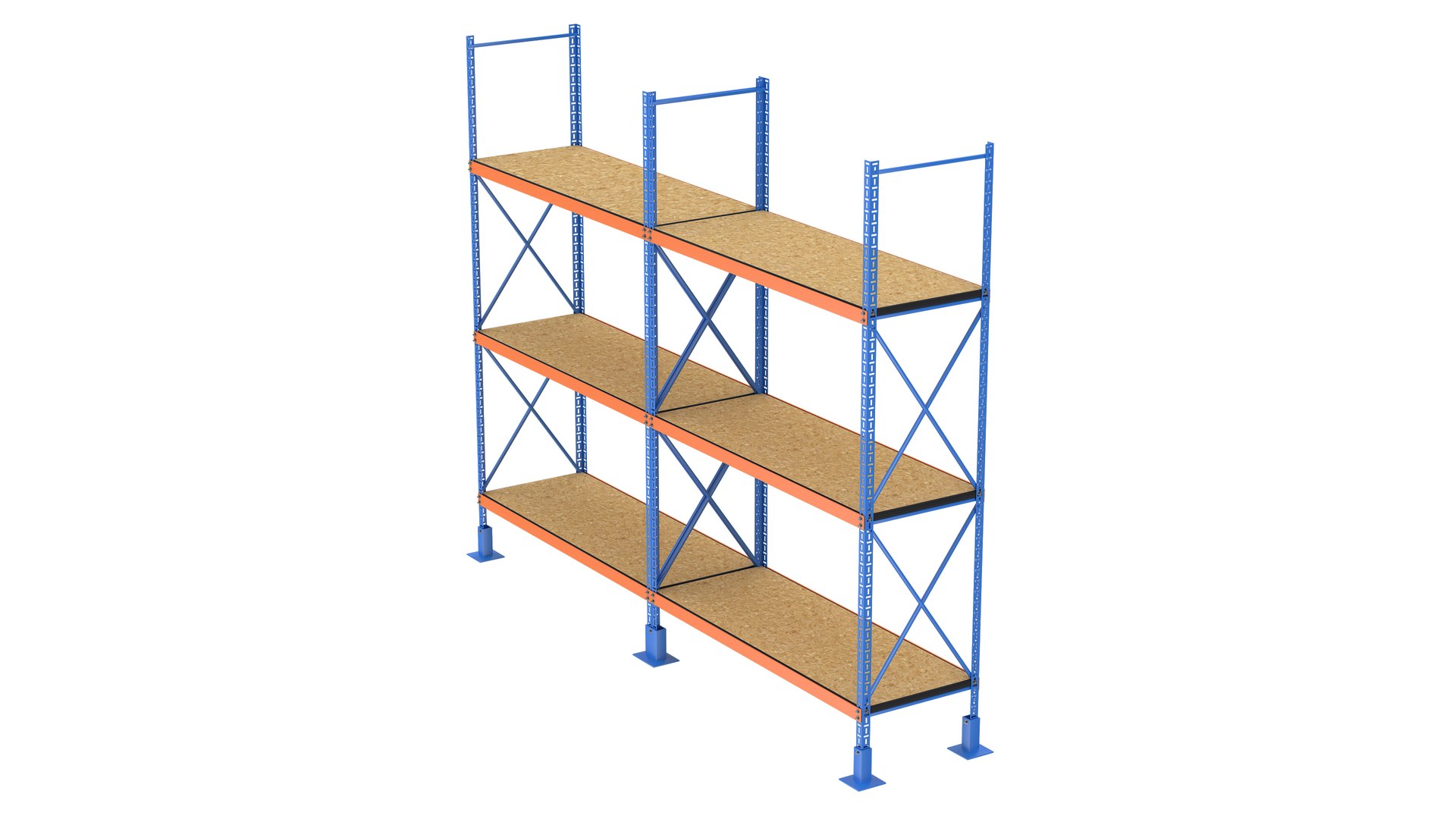 Detailed Warehouse Rack Model - TurboSquid 2348988