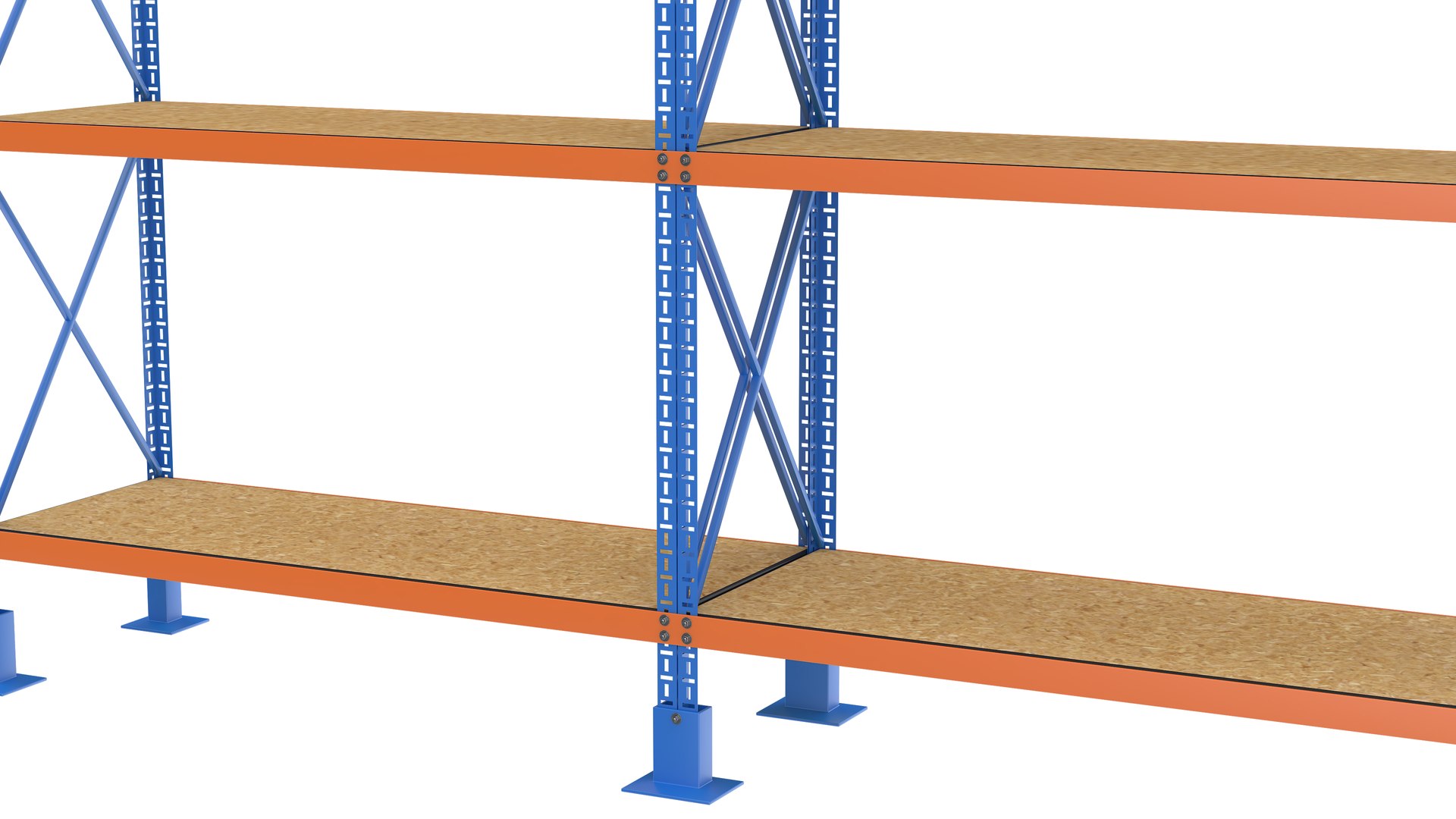 Detailed Warehouse Rack Model - TurboSquid 2348988