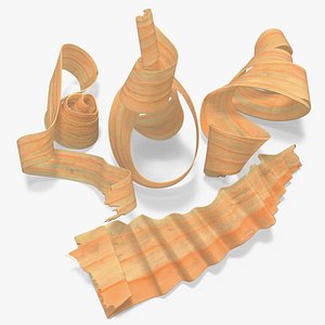 Scattered Wood Shavings