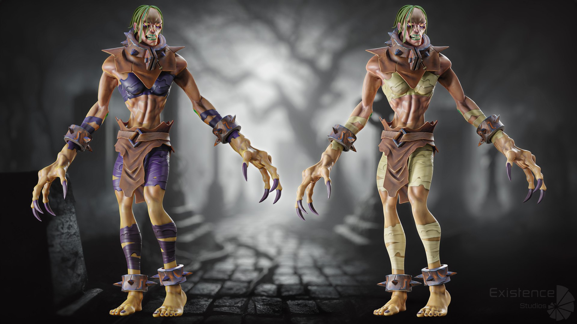 3D Alien - Demon Troll - Ghoul - Zombie - Nurse - Raven - Nun - Warrior - Barbarian - Elf Archer - Tiefling - Bot - Teen - Kid - 24 in 1 Mega Bundle https://p.turbosquid.com/ts-thumb/k0/rXSuji/cc/creat_4skinsghoulwoman/jpg/1776886050/1920x1080/fit_q87/232bde884d60af07f1022e2dcd3e691ac1949165/creat_4skinsghoulwoman.jpg