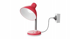 3D 3D Study Lamp model