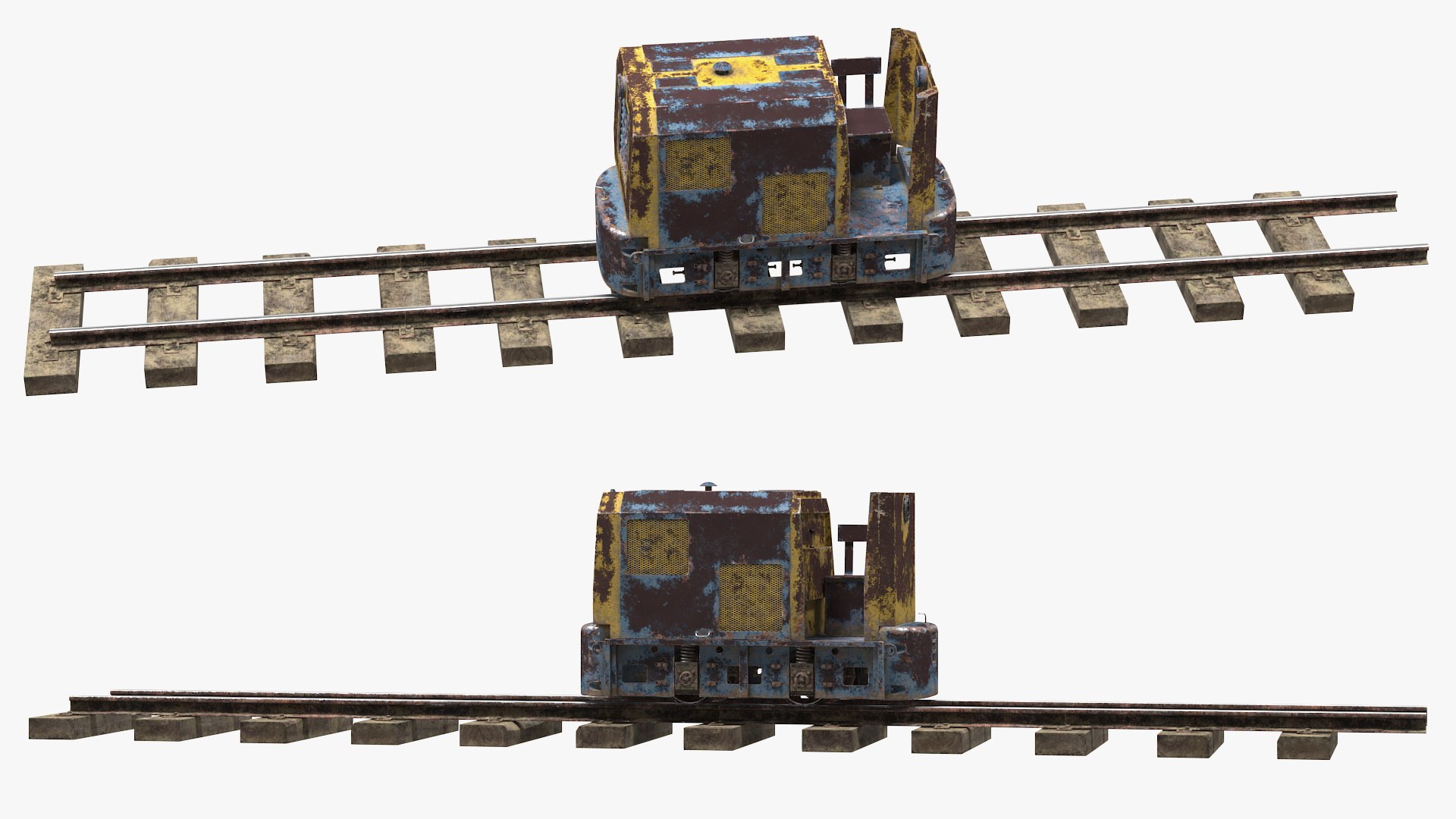 3D mining locomotive railway section https://p.turbosquid.com/ts-thumb/k0/xIRrBc/5NigaPZ8/mininglocomotiveonrailwaysectionrustedmb3dmodel006/jpg/1581930459/1920x1080/fit_q87/3f798f9911252d76c0964bcebd61605e61988725/mininglocomotiveonrailwaysectionrustedmb3dmodel006.jpg