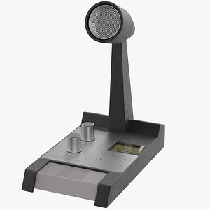 Base Microphone ZETAGI MB5 3D model