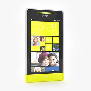 HTC Windows Phone 8S Smartphone Gray/Yellow