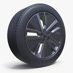 3D model Phantom Alloy Wheel Gray