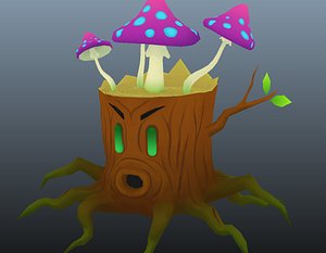 3d stumpy - character