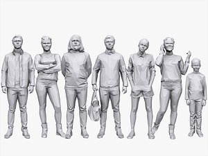 people casual pack volume 3D