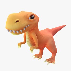 Catoon Tyrannosaurus 3D