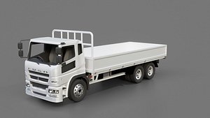 Mitsubishi Fuso Super Great Flatbed 3D model
