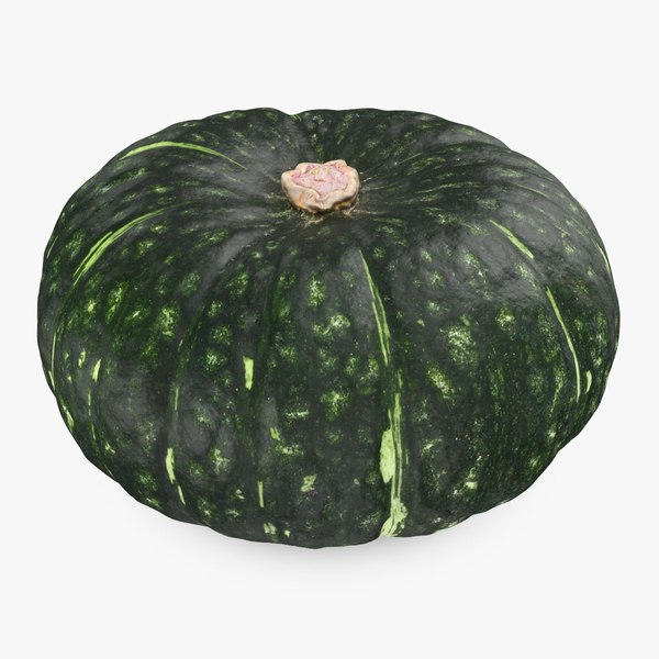3D Green Pumpkin