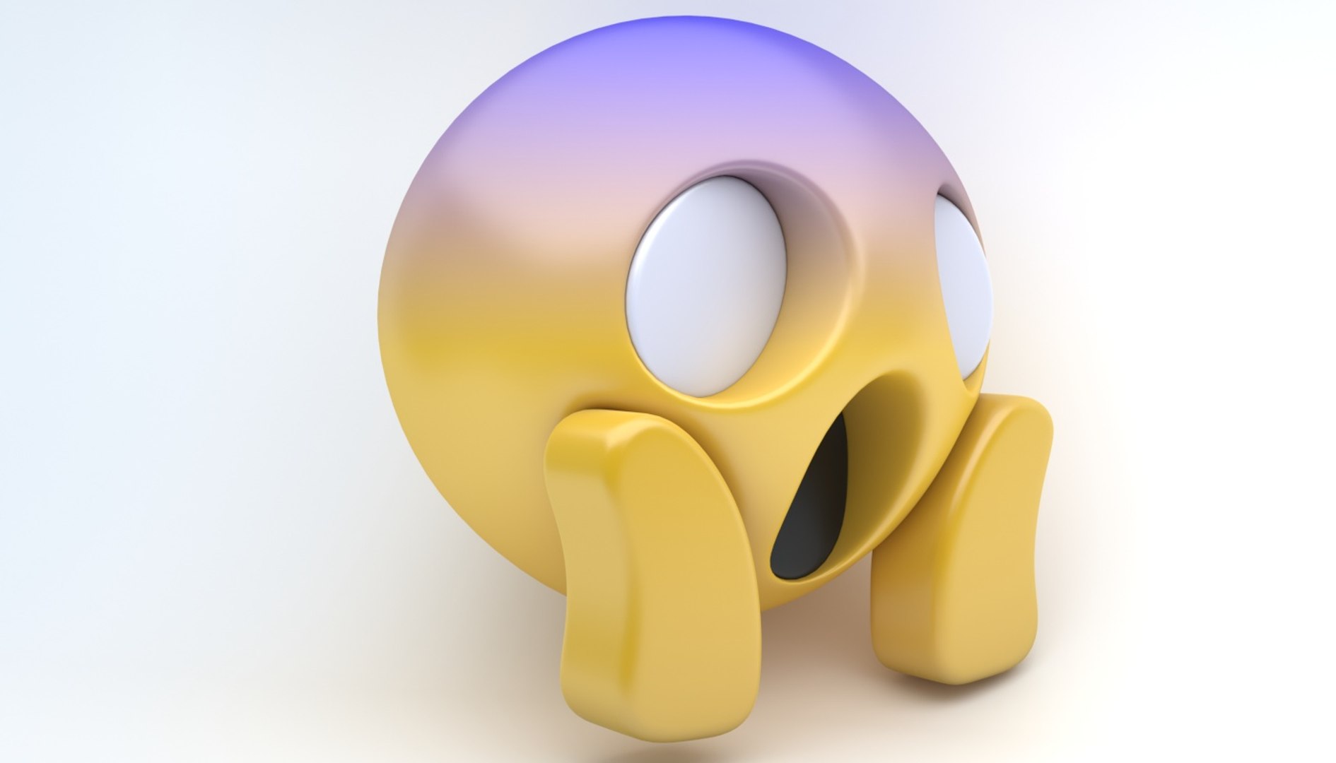 3d Emoji Scream