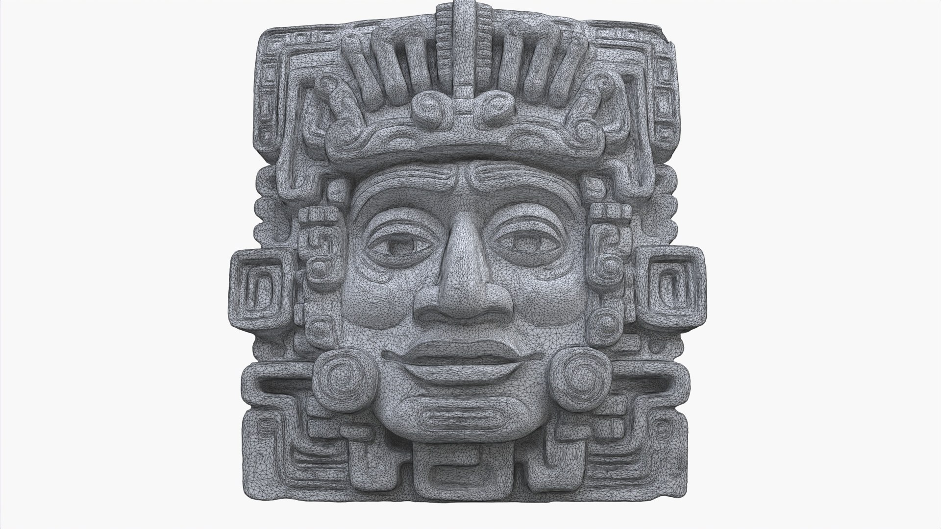 3D Collection 10 Mayan Sculptures - TurboSquid 2213345