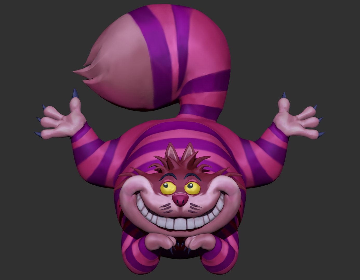 3D chesire cat disney model https://p.turbosquid.com/ts-thumb/k1/8OrX2D/5e/chesirecat_1/png/1608578414/1920x1080/fit_q87/efdeff6c98d4277593e648701f471e3bb9960292/chesirecat_1.jpg