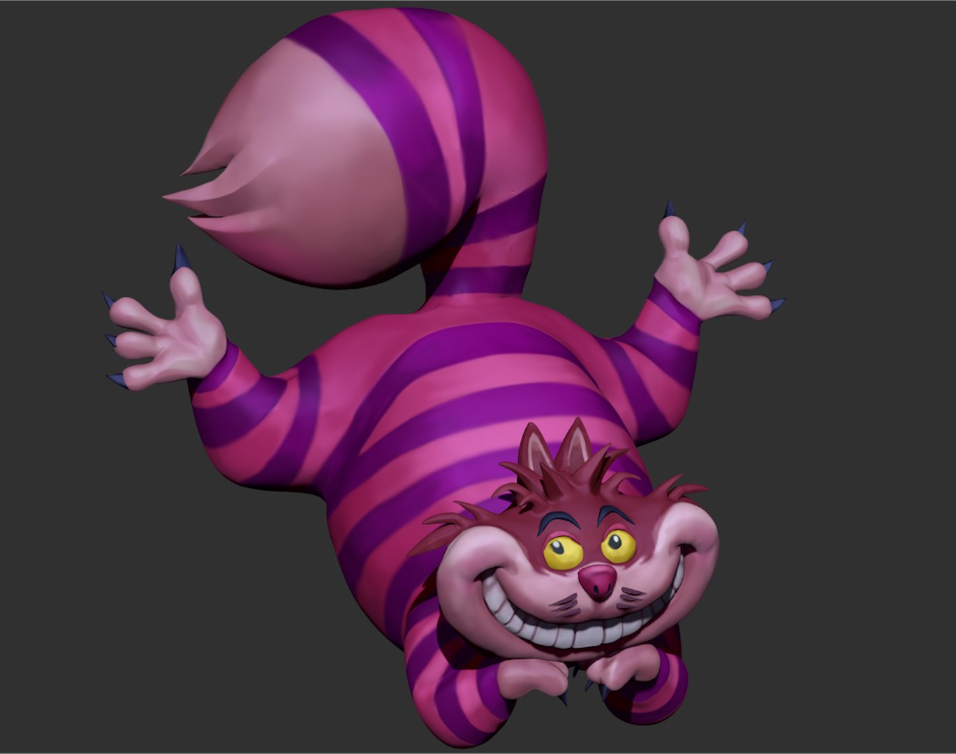 3D chesire cat disney model https://p.turbosquid.com/ts-thumb/k1/8OrX2D/Op/chesirecat_4/png/1608578423/1920x1080/fit_q87/9f06641fde7ad7080ccf78dfa0df7387e8f8fa95/chesirecat_4.jpg