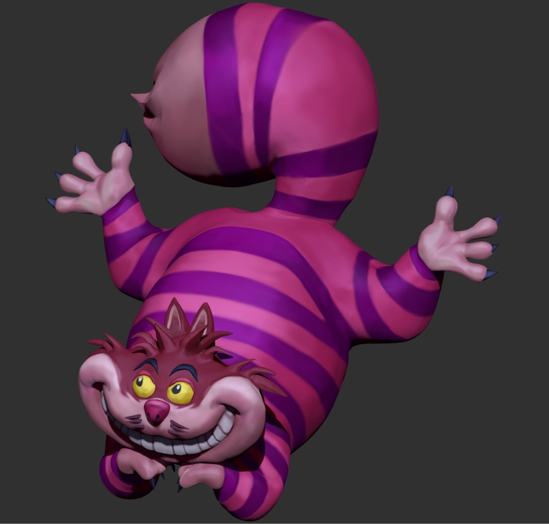 3D chesire cat disney model https://p.turbosquid.com/ts-thumb/k1/8OrX2D/U2/chesirecat_5/png/1608578435/1920x1080/fit_q87/604899c7c9dc07ac932abbb625057300d662741a/chesirecat_5.jpg