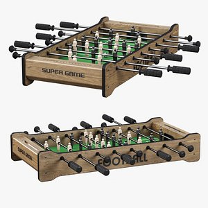 3D Table Football Super Game model