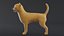 Hund Chihuahua Low Poly Modellspiel AR VR