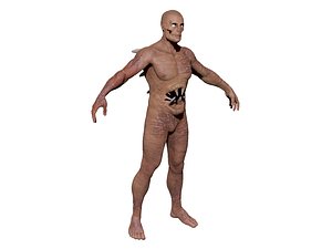 mutant monster zombie 3D