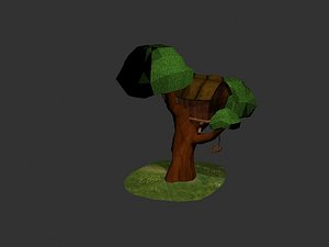 3d model of tree house