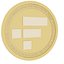 FTX Token gold coin