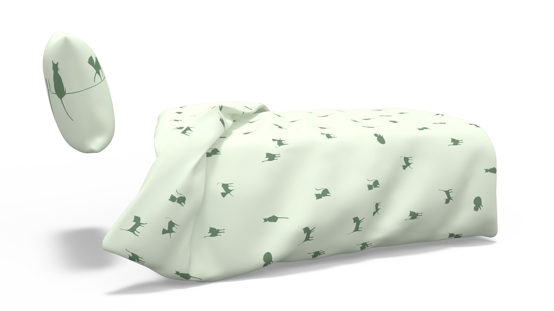 Blanket and Pillow for Children IKEA BARNDROM Cat Pattern Green model https://p.turbosquid.com/ts-thumb/k1/IXpZuf/m3/blanketandpillowforchildrenikeabarndromcatpatterngreen3dmodel008/jpg/1696965778/1920x1080/fit_q87/2d3b2a6a7cccb6b3032a87ede15fe7f0d34aeafc/blanketandpillowforchildrenikeabarndromcatpatterngreen3dmodel008.jpg