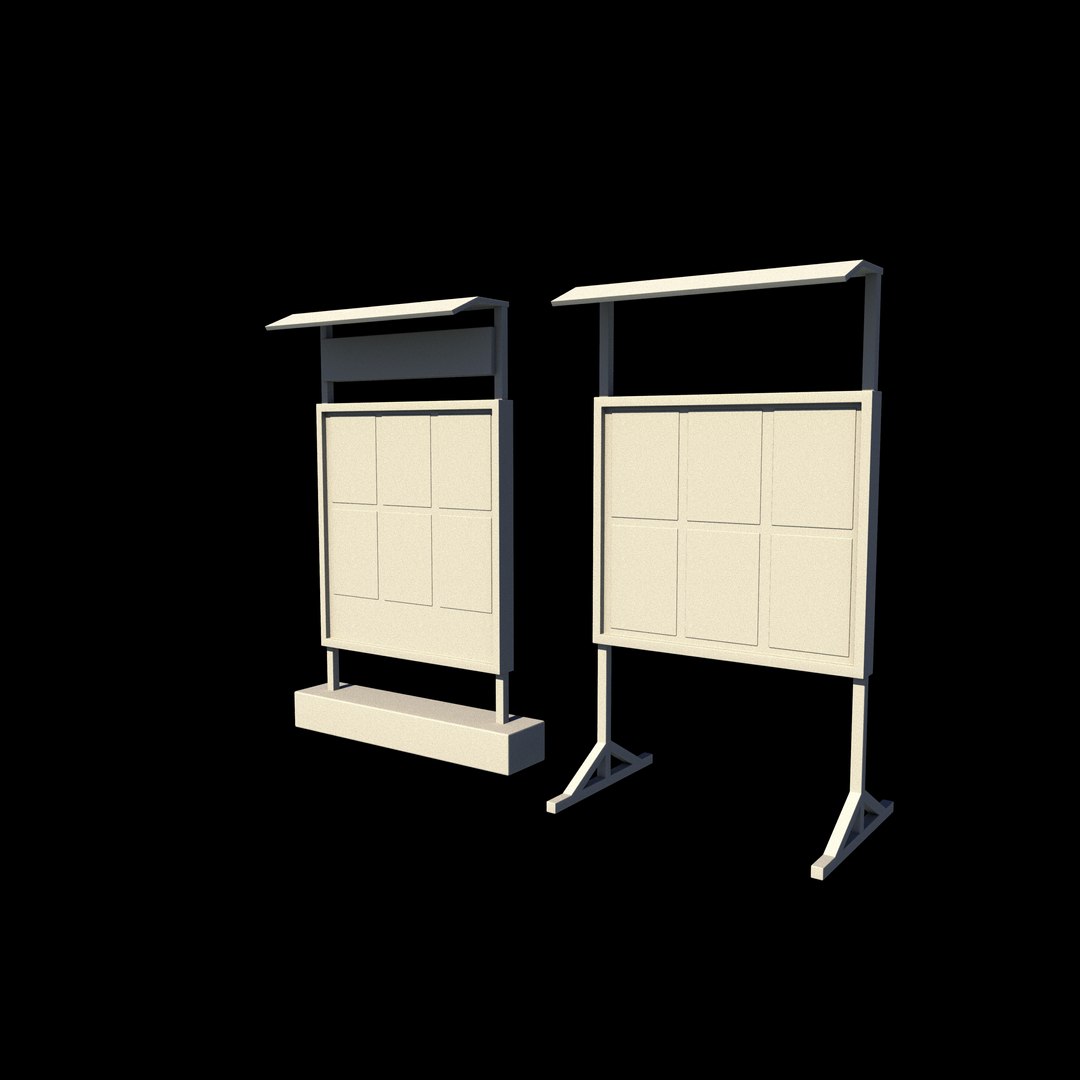 3D Information stand 3D model https://p.turbosquid.com/ts-thumb/k1/KAvzFV/Kw/informationstand5/jpg/1781543375/1920x1080/fit_q87/5cebe38c0bb65d86da625289052271e24ec84ce6/informationstand5.jpg