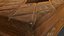 Traditional Carved Wooden Tissue Box Scan