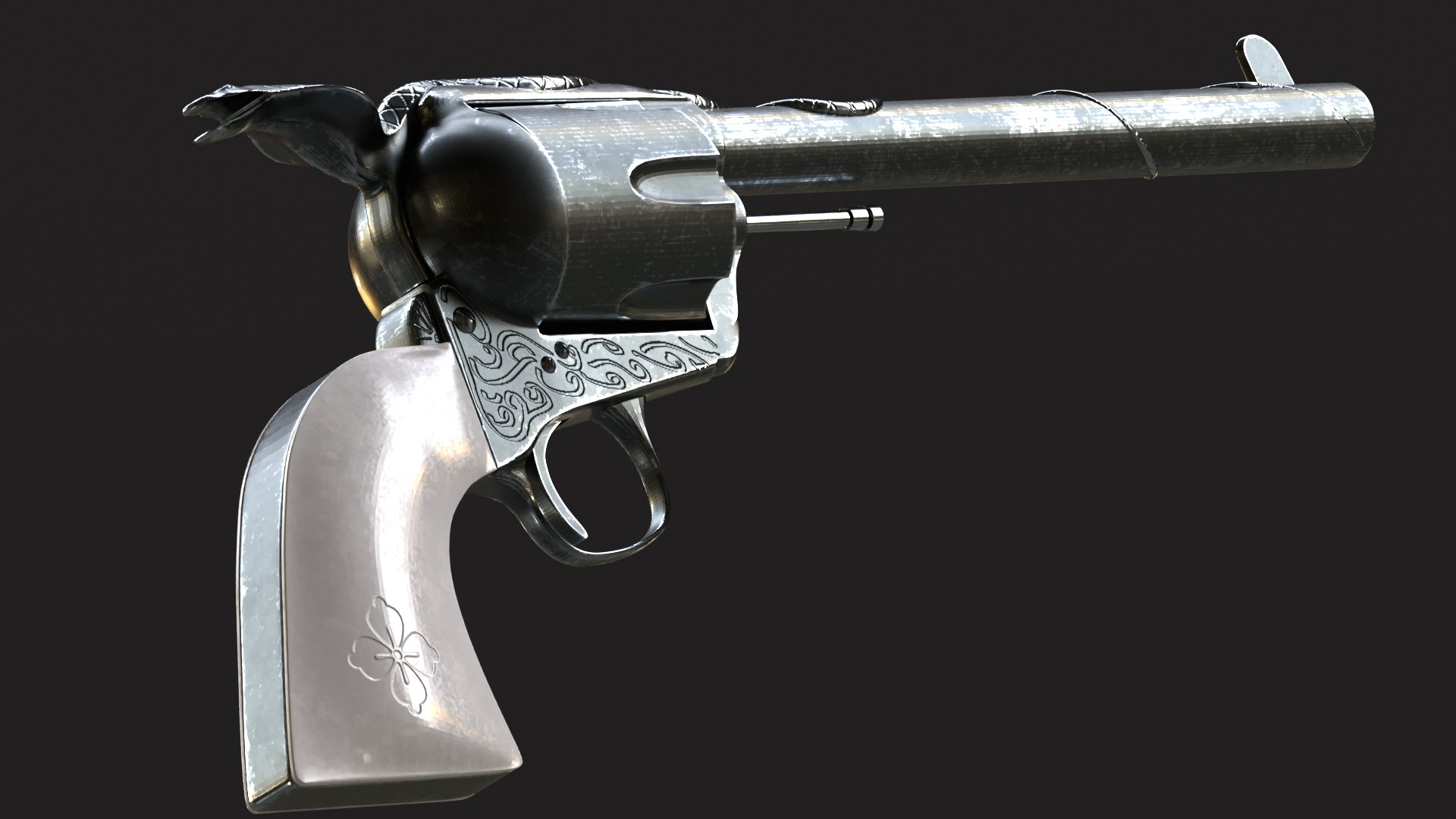 Revolver model - TurboSquid 1983648