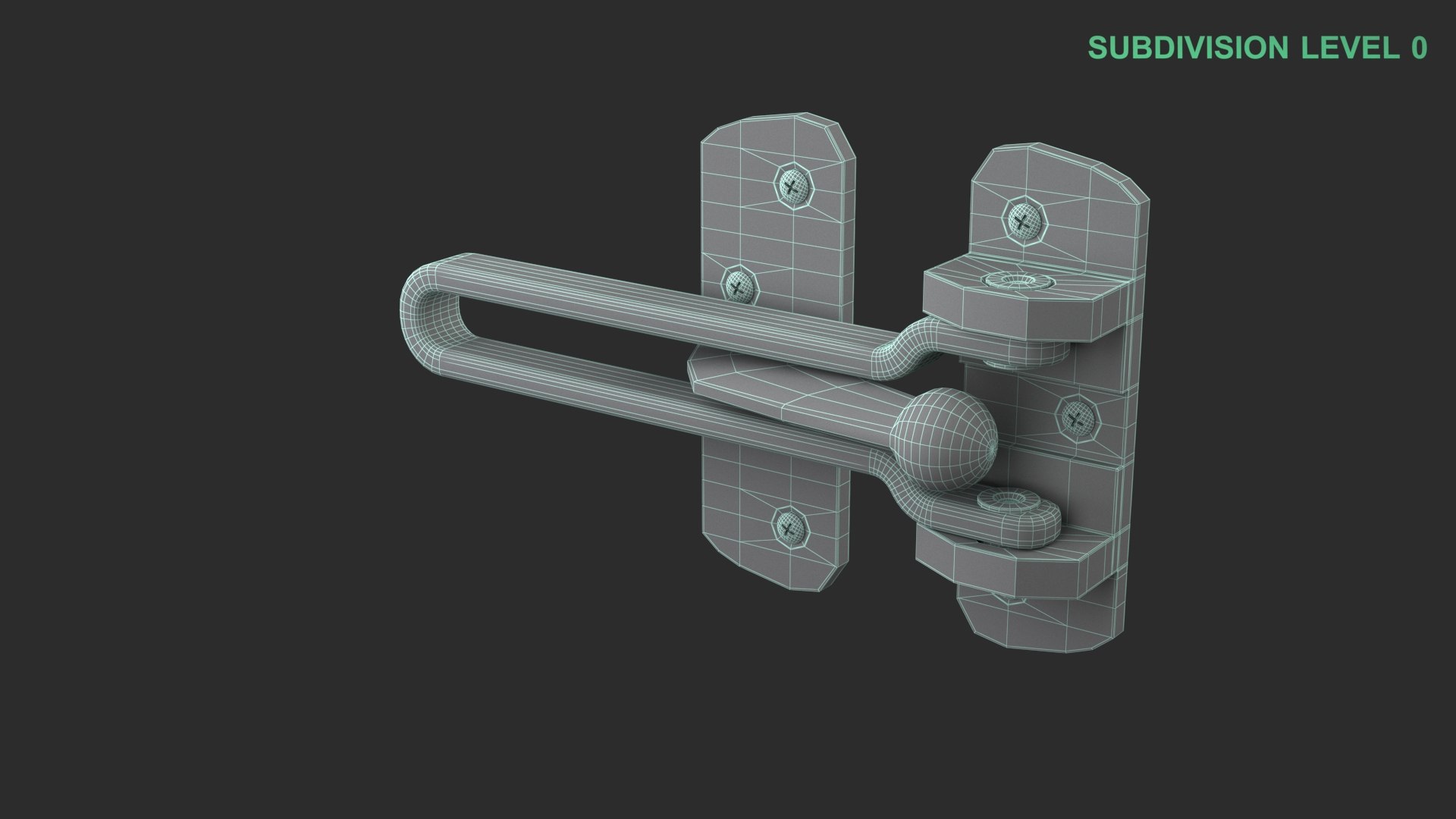 Door Swing Bar Lock 3D model https://p.turbosquid.com/ts-thumb/k1/TiclIo/ay/wireframe_0007/jpg/1737664306/1920x1080/fit_q87/b206f9c7f7f081fbd676f0eced8648170c96cf33/wireframe_0007.jpg