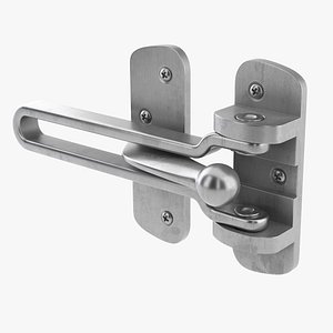 Door Swing Bar Lock 3D model
