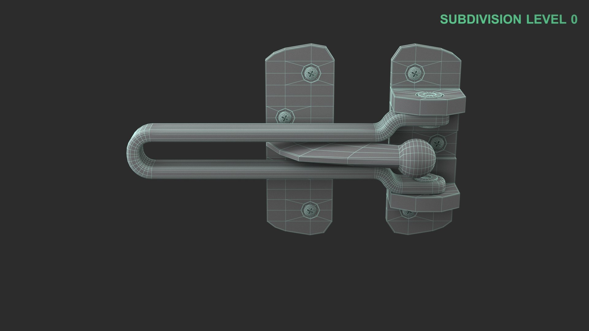 Door Swing Bar Lock 3D model https://p.turbosquid.com/ts-thumb/k1/TiclIo/ir/wireframe_0008/jpg/1737664307/1920x1080/fit_q87/07c7dce22b8d0f6caeb4b9a8fc6682bb14bfb861/wireframe_0008.jpg