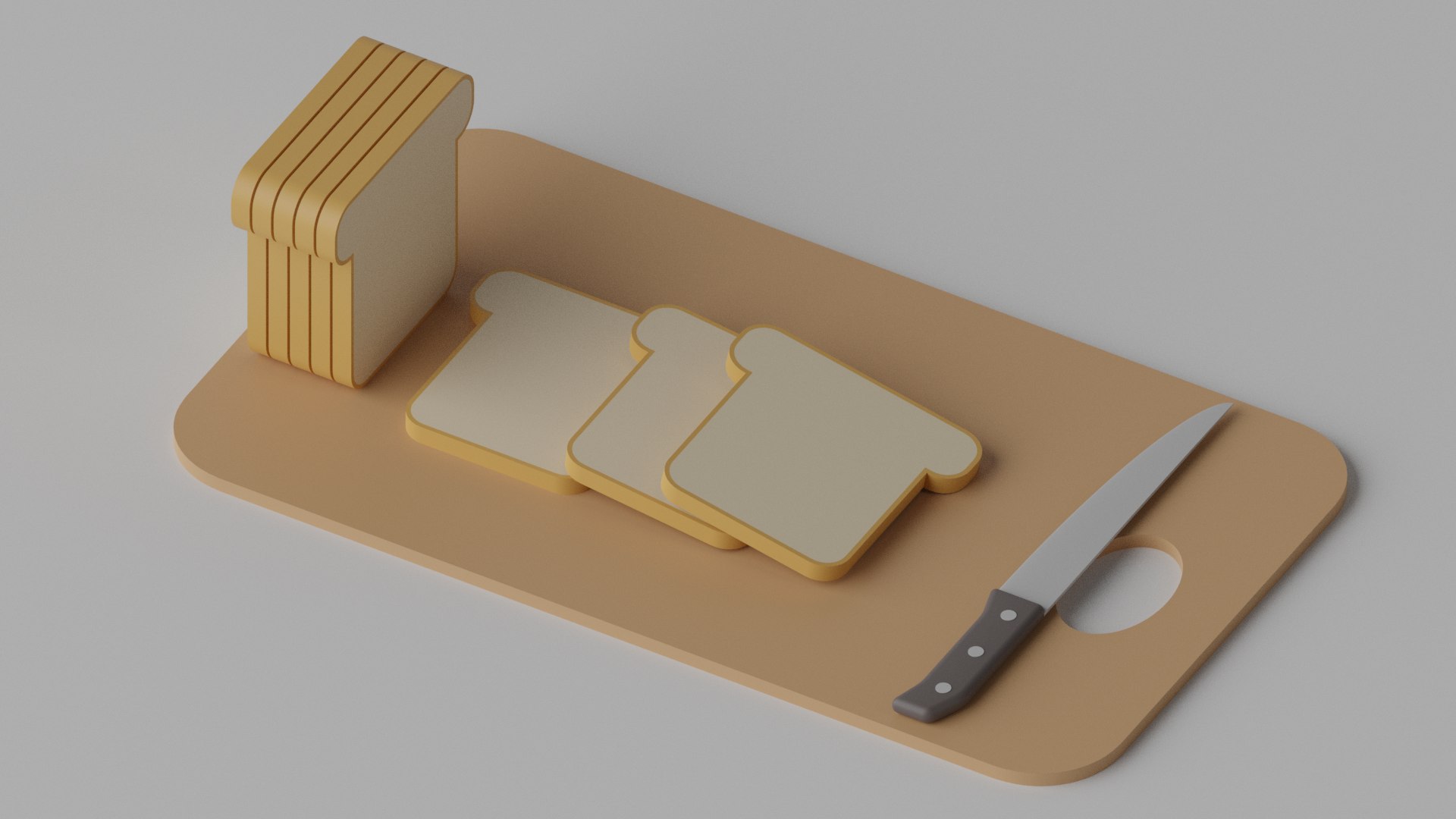 Cartoon Sliced Bread Chopping Board Kitchen Knife 3D https://p.turbosquid.com/ts-thumb/k1/TzoeAU/69/2/png/1668867027/1920x1080/fit_q87/82d93f6a4fee73be6958ee9d9491b4c00859c64a/2.jpg