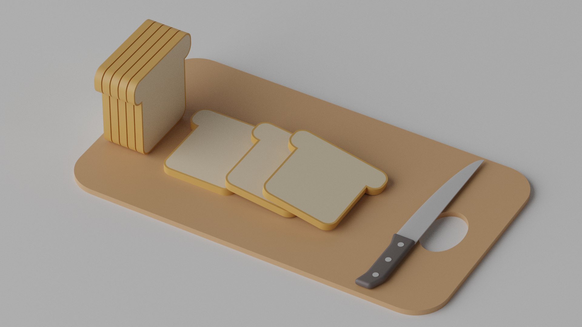 Cartoon Sliced Bread Chopping Board Kitchen Knife 3D https://p.turbosquid.com/ts-thumb/k1/TzoeAU/Xx/1/png/1668867029/1920x1080/fit_q87/71d45fe6d470e8ed416b3f25f9291fc6efde0db8/1.jpg