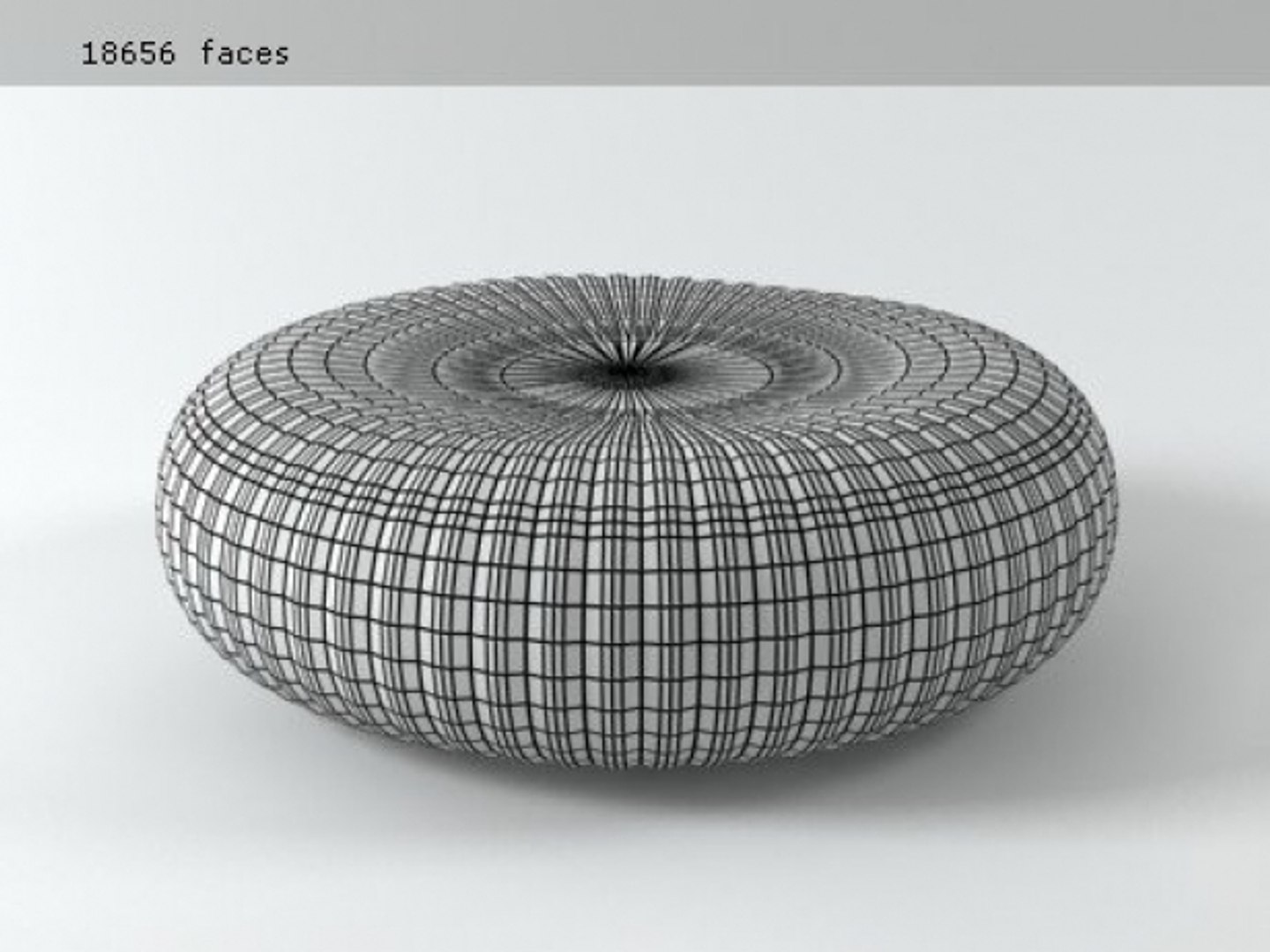 3D model shell pouf - TurboSquid 1181060