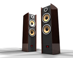 3d model exclusive speaker