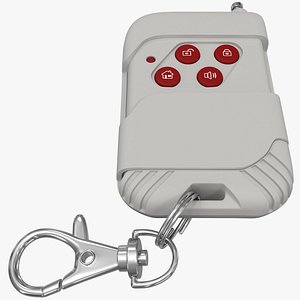 3d model wired emergency security panic