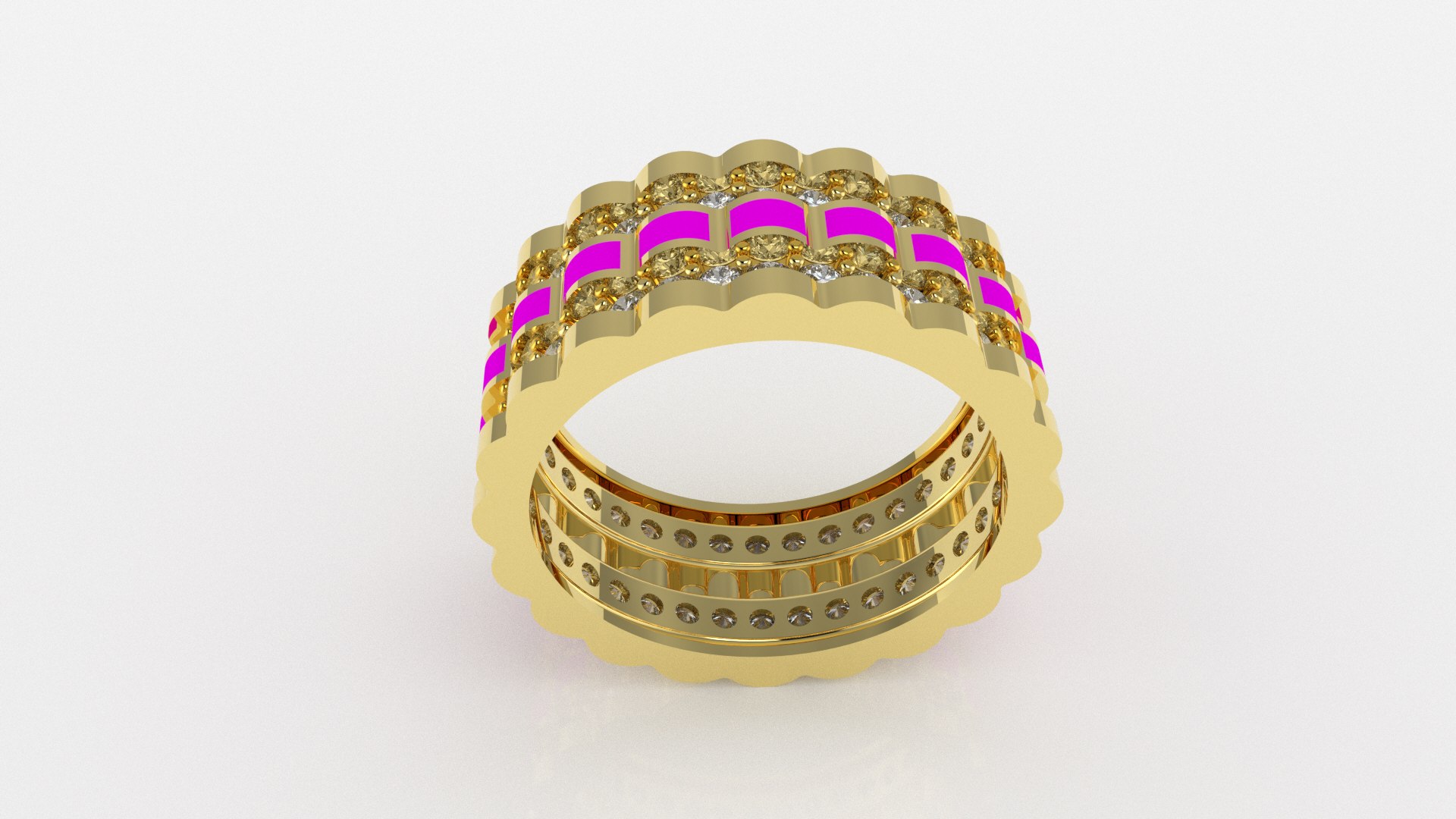 Enamel Ring 3D Model - TurboSquid 2436933