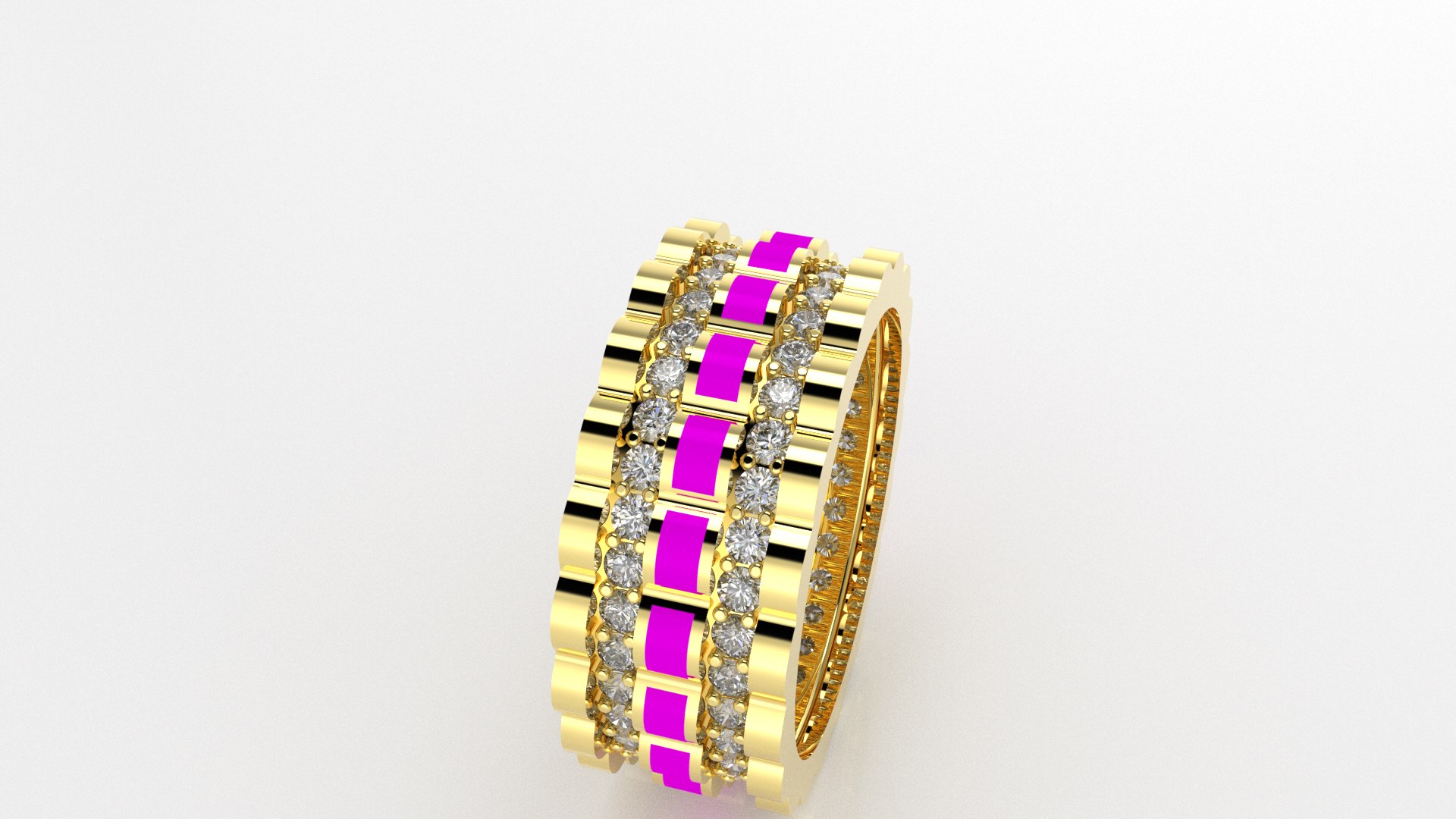 Enamel Ring 3D Model - TurboSquid 2436933