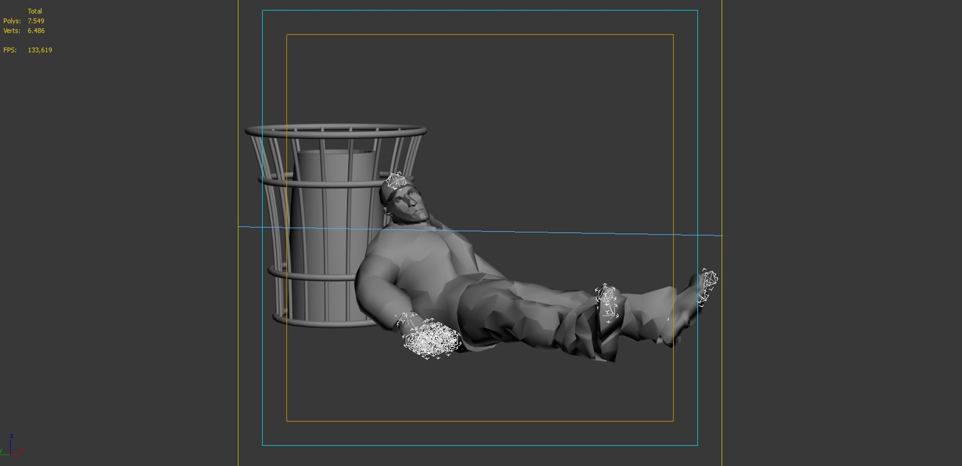 Homeless man model - TurboSquid 1515865