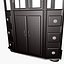 Wine Hutch_black