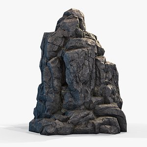 Rock Boulder 6 3D model