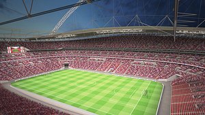 Wembley Stadium London at Day and Night