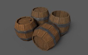 Wooden Barrel Pack