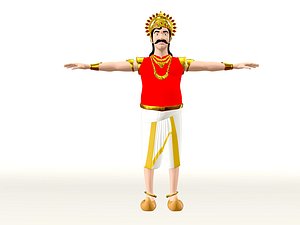king mahabali 3D