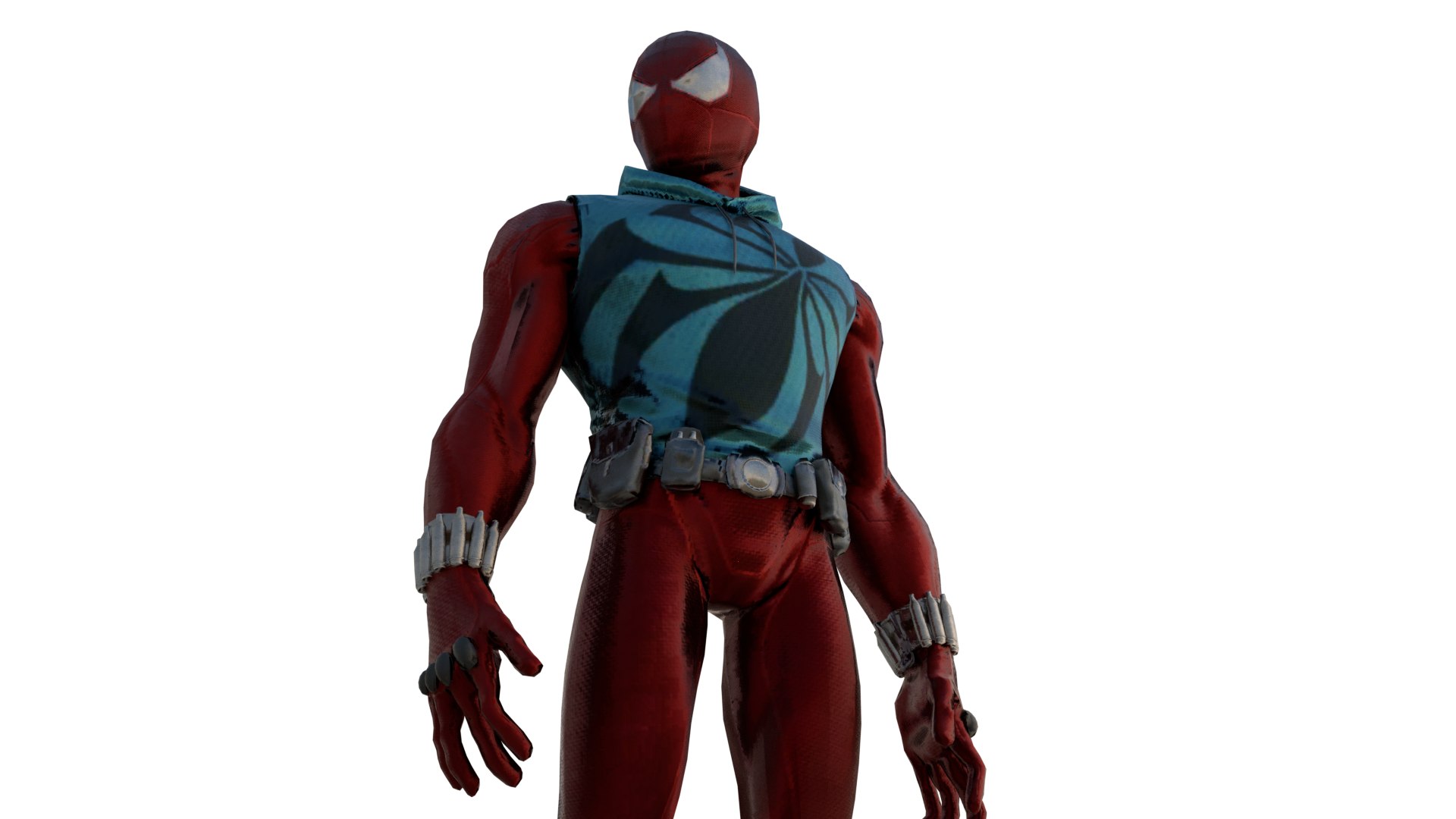 3D Model Scarlet Spider 3D Model High Quality Superhero Character Asset ...
