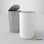 Mockup Tin Can Set 3D Model 02